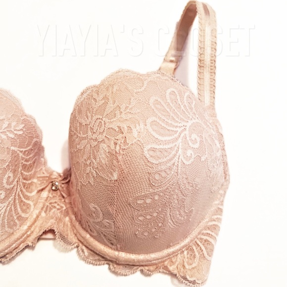 Le Mystere 34DDD/F Sophia 2435 Lace Underwire Bra - Peach Blossom - Picture 11 of 16